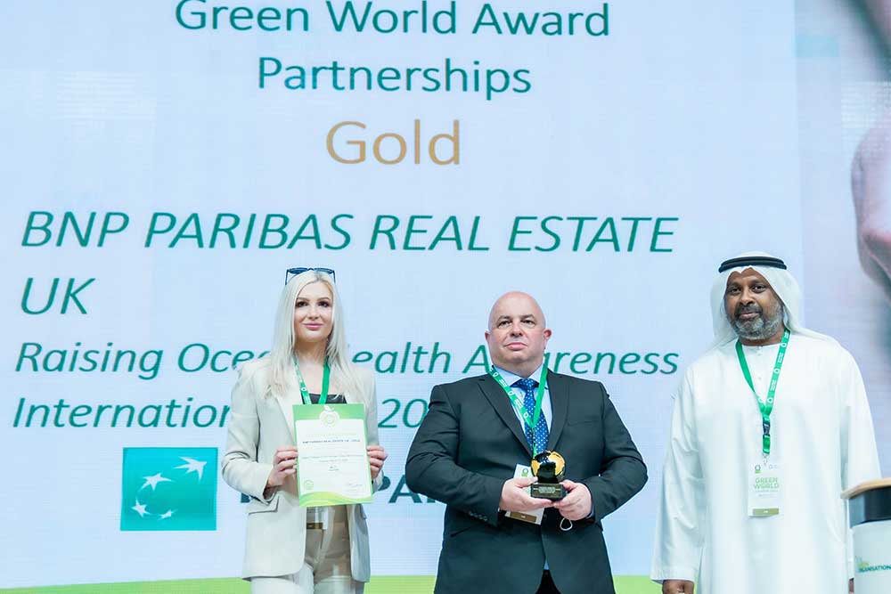 BNP Paribas Asez at the Green World Awards 2022