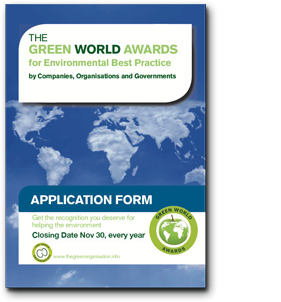 Green World Awards application form